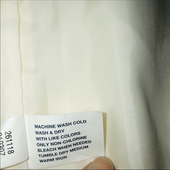 Gorgeous GAP creamy white coat NWOT - Picture 14 of 15